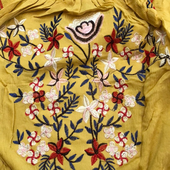 Off the shoulder embroidered dress - Picture 2 of 2